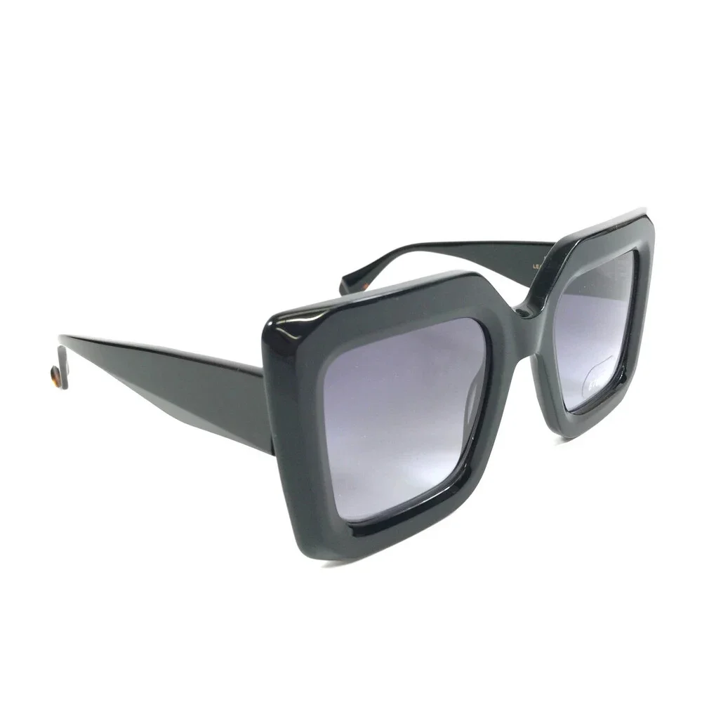 Gigi Studios Sunglasses LEANDRA 6762/1 Black Frames with Gradient Purple Lenses
